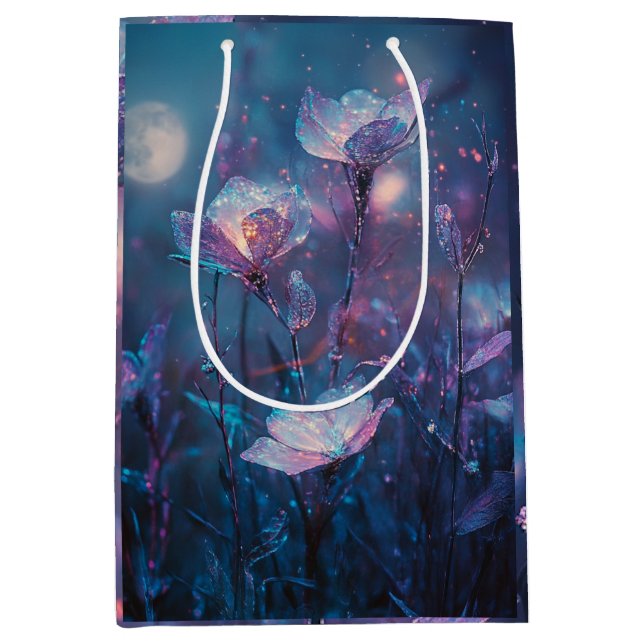 Sacola Para Presentes Média Sonata - Pop de cristal - Saco de presente médio (Frente)