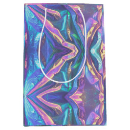 Sacola Para Presentes Média Sonho Holográfico