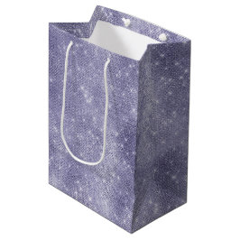 Sacola Para Presentes Média Sonho Roxo Sparkle