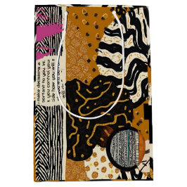 Sacola Para Presentes Média Sophisticated Luxury African Asian Caribbean