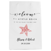 Starfish Welcome Bag, convidados do casamento de d