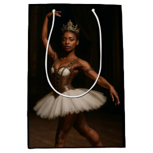 Sacola Para Presentes Média Steampunk Royal Ballerina Elegant Fantasy