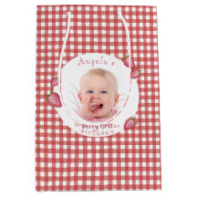 Strawberry Berry Primeiro Aniversário