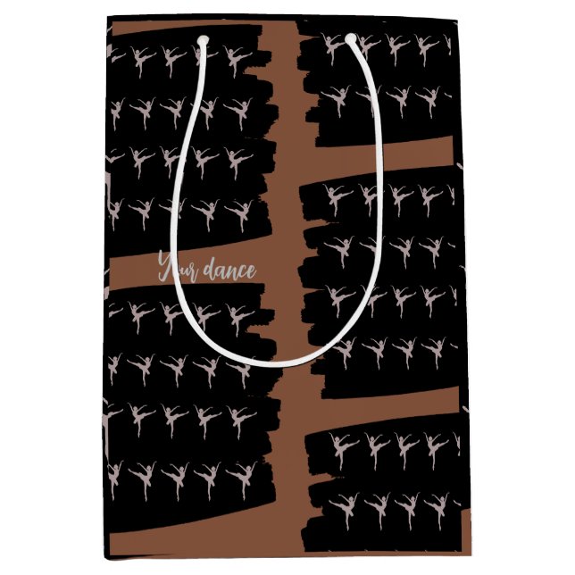 Sacola Para Presentes Média Sua dança (Frente)