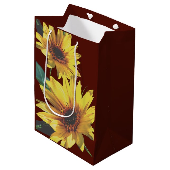 Sacola Para Presentes Média Sunny Side Up (Frente inclinada)