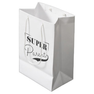 Sacola Para Presentes Média Super Pai