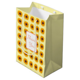 Sacola Para Presentes Média Susan Flower Bag de olhos negros