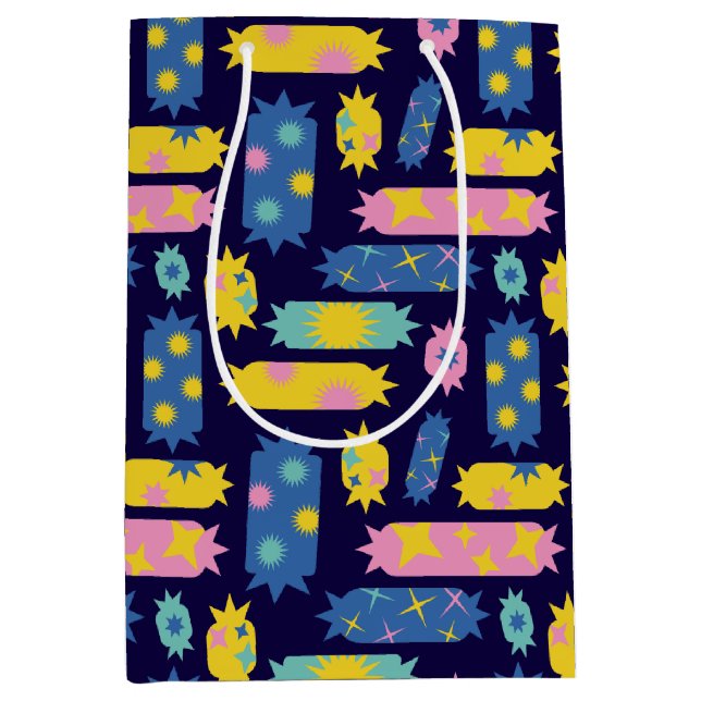 Sacola Para Presentes Média Sweet candies. (Frente)