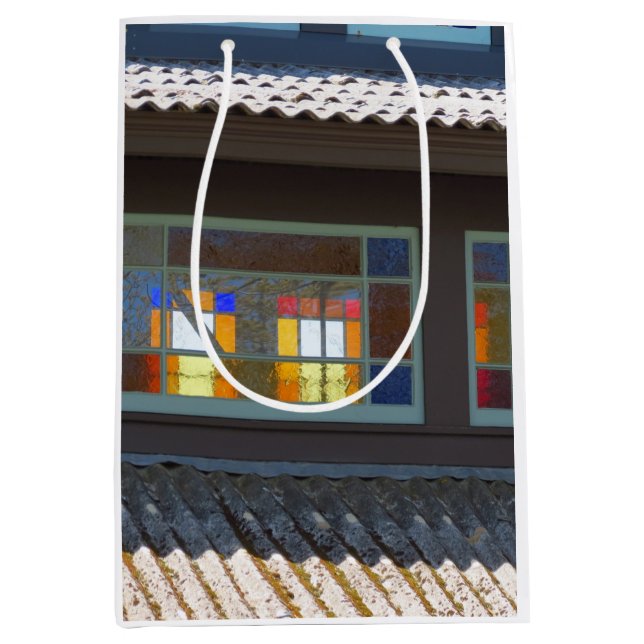 Sacola Para Presentes Média Tabernacle Stainha Glass - Vinha de Martha (Frente)