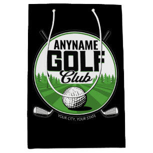 Sacola Para Presentes Média Taco de golfe Pro Golf Club Player personalizado N