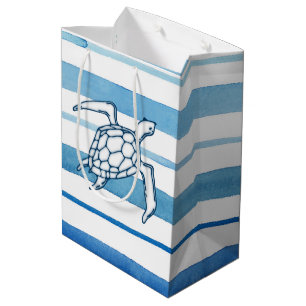 Sacola Para Presentes Média Tartaruga