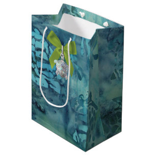 Sacola Para Presentes Média Tartarugas do mar Batik