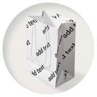 Texto repetitivo personalizável Branco e preto mod