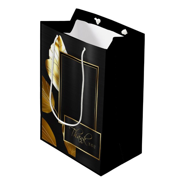 Sacola Para Presentes Média Thank You Gift Bag (Criador carregado)