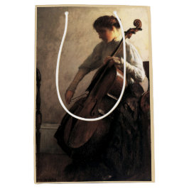 Sacola Para Presentes Média The Cellist (por Joseph DeCamp)