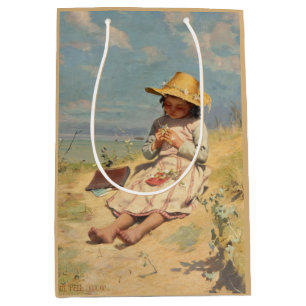 Sacola Para Presentes Média The Young Botanist (por Paul Peel)