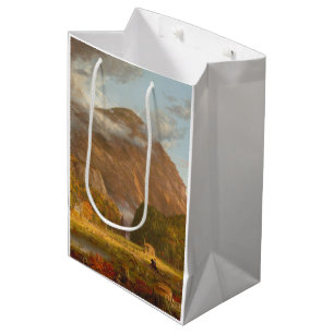 Sacola Para Presentes Média Thomas Cole A View of Mountain Pass