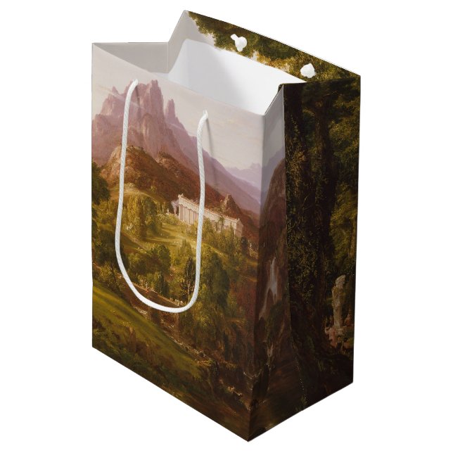 Sacola Para Presentes Média Thomas Cole Dream of Arcadia (Frente inclinada)