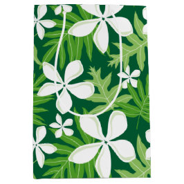 SACOLA PARA PRESENTES MÉDIA TIARE (VERDE)