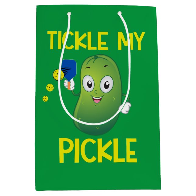 Sacola Para Presentes Média Tickle My Pickle (Frente)