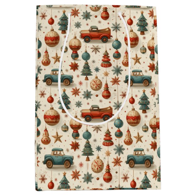 Sacola Para Presentes Média Timeless Toy car (Frente)