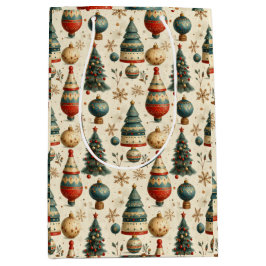 Sacola Para Presentes Média Timeless Tree