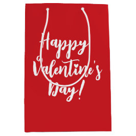 Sacola Para Presentes Média tipografia da escrita moderna Feliz dia de os namo