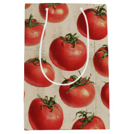 Sacola Para Presentes Média Tomate