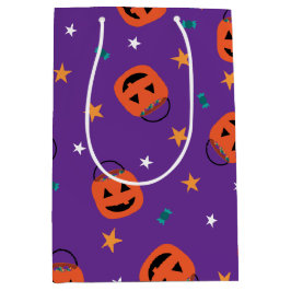 Sacola Para Presentes Média Trick-or-Treat