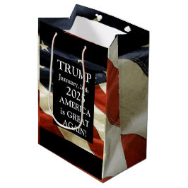 SACOLA PARA PRESENTES MÉDIA TRUMP 2025