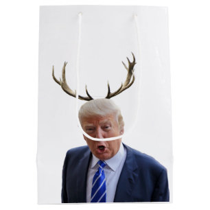 Sacola Para Presentes Média Trump Christmas: Senhor Presidente