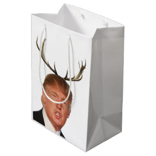Sacola Para Presentes Média Trump Christmas: Senhor Presidente
