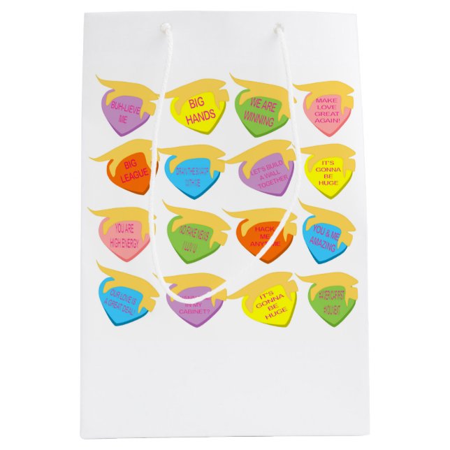 Sacola Para Presentes Média Trumpkin Lovin' Gift Bag (Frente)