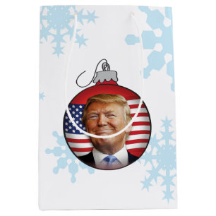 Sacola Para Presentes Média Trunfo para o Natal