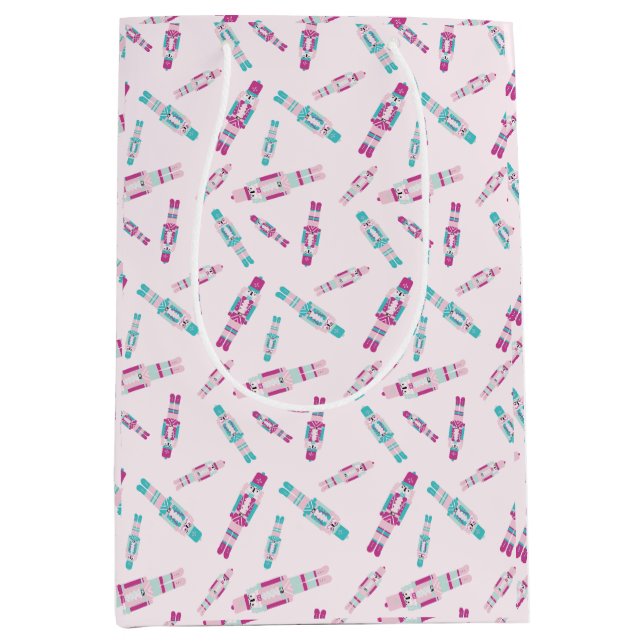 Sacola Para Presentes Média Tumbindo Nozes-de-Presente Médio Saco (Frente)