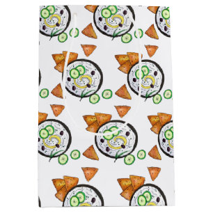 Sacola Para Presentes Média Tzatziki Grécia Meze Dip Comida Mediterrâneo