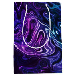 Sacola Para Presentes Média uísque baku - mármore escuro: