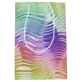 Sacola Para Presentes Média ultradeluxo de onda de chuva: