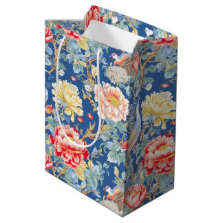 Sacola Para Presentes Média Um Design Clássico da Série Chinoserie 11