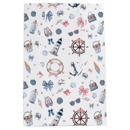 Sacola Para Presentes Média Um Dia Na Praia!