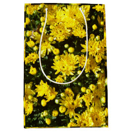 Sacola Para Presentes Média Uma multidão de Mães amarelas