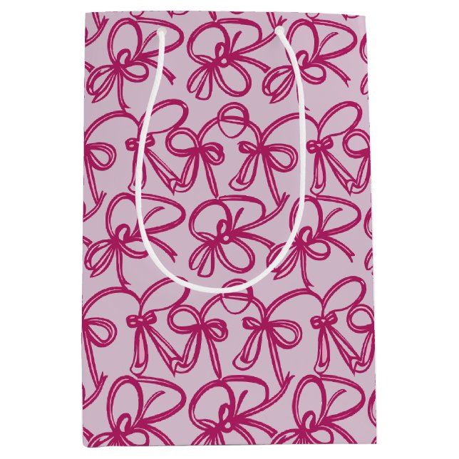 Sacola Para Presentes Média Uma Sinfonia de Fitas (Frente)