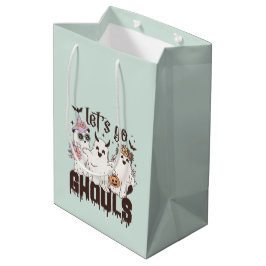 Sacola Para Presentes Média "Vamos Ghouls" Trick ou Tratar ou