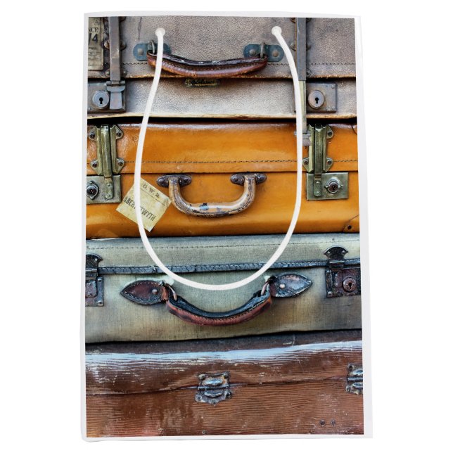 SACOLA PARA PRESENTES MÉDIA VELHA INGLATERRA (Frente)