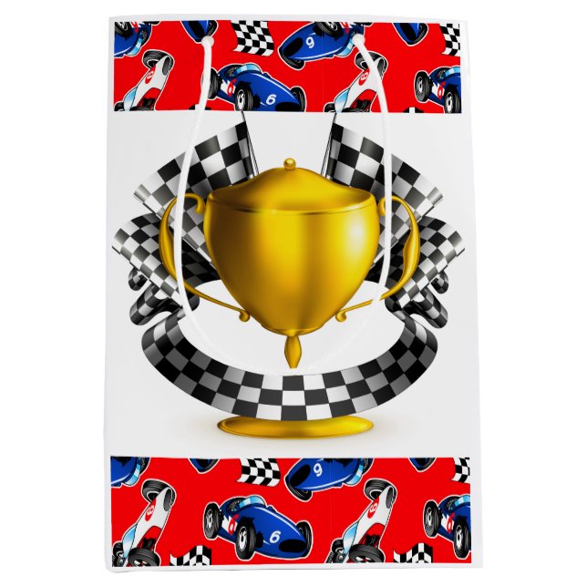 Sacola Para Presentes Média Vencedor do Troféu (Frente)