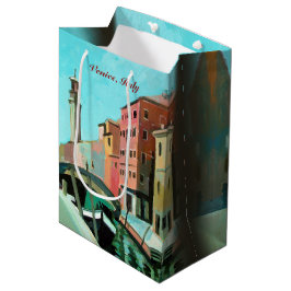Sacola Para Presentes Média Veneza, Itália | Campo San Barnaba