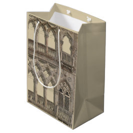 Sacola Para Presentes Média Venezia D'Oro