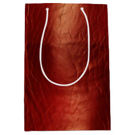 Sacola Para Presentes Média Vermelho Ocidental