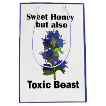 Víbora Bugloss Mel Doce Fera Tóxica Engraçado