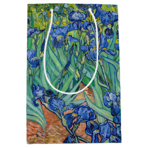Sacola Para Presentes Média Vincent Van Gogh - Irrises